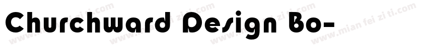 Churchward Design Bo字体转换